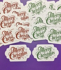 Merry Christmas Card Toppers