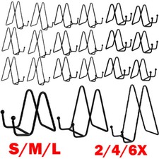 2/4/6X S/M/L Stand Holder Iron Easel Display For Photo Book Display Plate Frame