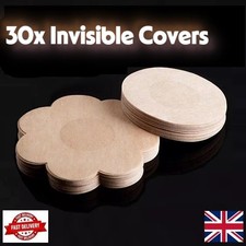 30x Nipple Invisible Breast Covers Pasties Adhesive Stickers Boob Covers No Bra