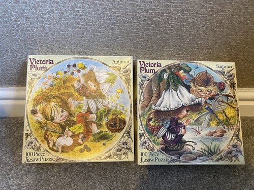 Victoria plum vintage jigsaw - plum,