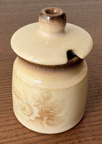 Denby memories lidded mustard - denby,