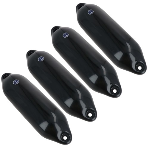 Boat fender black anchor - black,