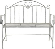 Foldable Metal Garden Bench