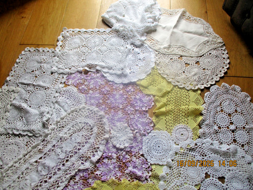Job lot vintage - lot, crochet