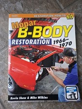Mopar B-BODY Restoration 1966-1970 Manual Book,  USA Edition