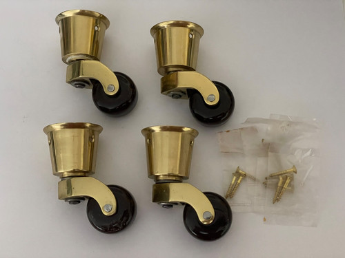 Set antique vintage brass - set,