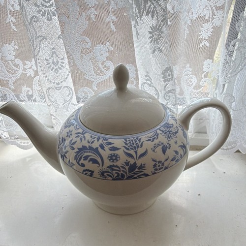 Churchill teapot blue - churchill,