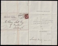 1873 JEDBURGH- Posted STATUTE