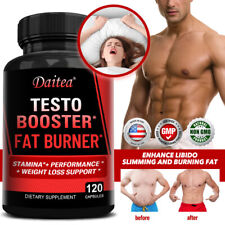 Testo Booster Fat Burning Endurance + Performance Weight Loss Support
