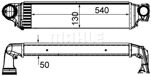 425 000s mahle intercooler - 425,