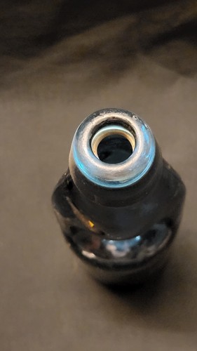 Vintage old blue - blue, soda