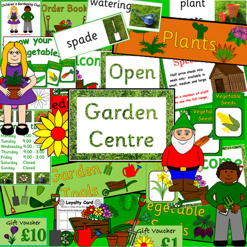 Garden centre role play - centre,