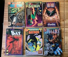 BATMAN LOT OF 26 FROM 80'S & 90'S KNIGHTFALL TITLES,  SHADOW, LEGEND, ANNUALS