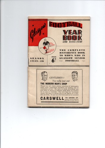 Glasgow football - 48/49,