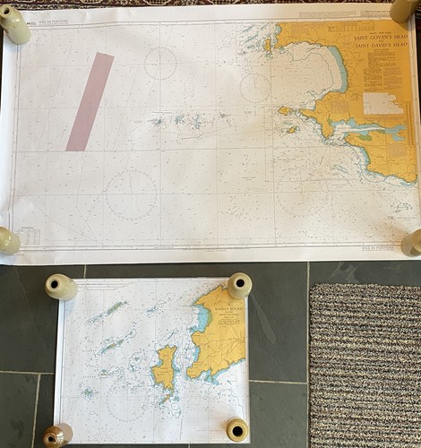 2xadmiralty charts 1975 - charts,