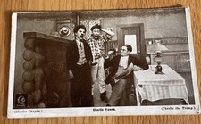 VINTAGE RARE POSTCARD OF CHARLIE CHAPLIN TITLED CHARLIE YAWNS 1910-1920 
