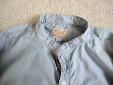 Vintage collarless shirt