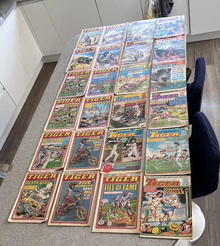Tiger comic bundle 1982 - comic,