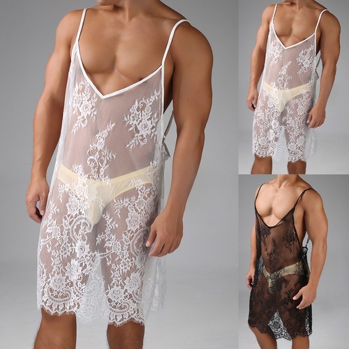 Sexy men lace mesh - sexy, men's