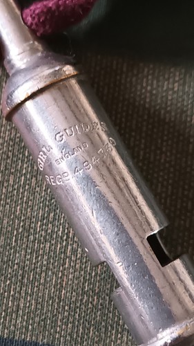 Vintage girl guides whistle - girl,