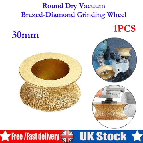 30mm round dry vacuum - round, brazed