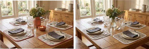 Cotton placemats pack - placemats, 4