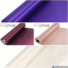 Rose Gold 29cm  Wide Satin Fabric Party Venue Wedding Table Decor Craft Eleganza