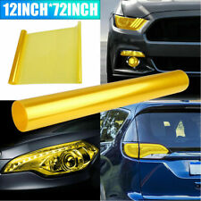 30x180 CM Car Headlight Yellow