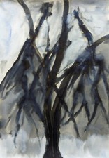 ABSTRACT PAINTING 43 TREE