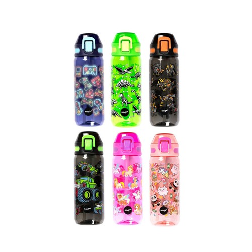Kids water bottle - water, with