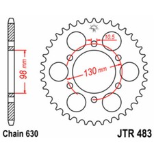 Standard Rear Steel Sprocket