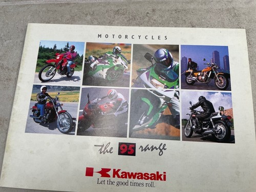 1995 kawasaki range brochure - 1995,