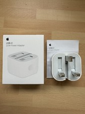 Genuine Apple 20W Type C PD UK