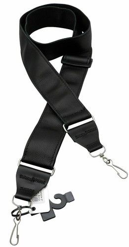 Black genuine leather - genuine, classic