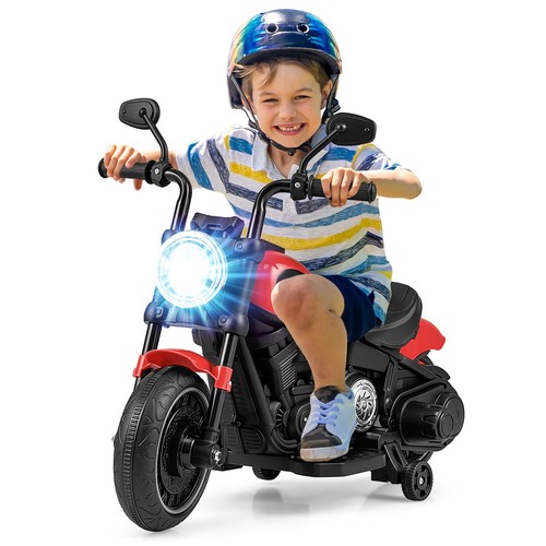 Kids ride motorcycle - kids,