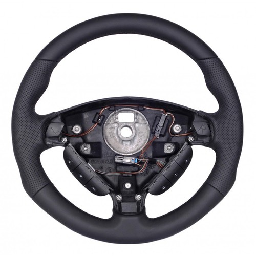 Leather steering wheel - wheel, to