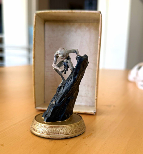 Eaglemoss gollum figure statue - eaglemoss,