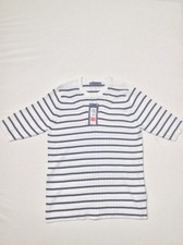 Ladies BNWT navy & white