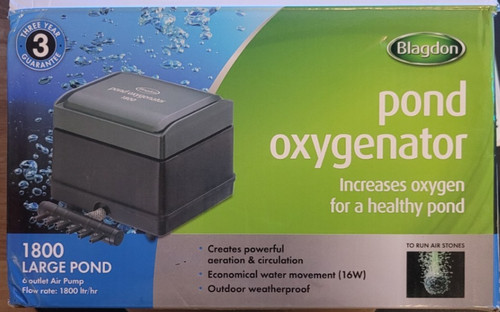 Blagdon pond oxygenator - pond, 1800