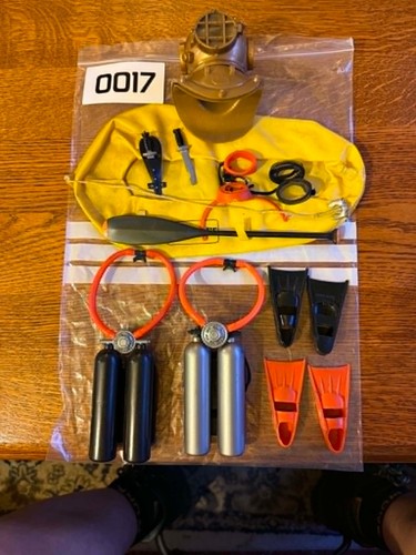 Vintage action man - man, sea