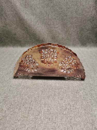 Vintage silver plated napkin - plated,