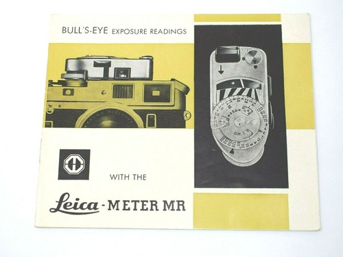 Leica meter instruction - mr,