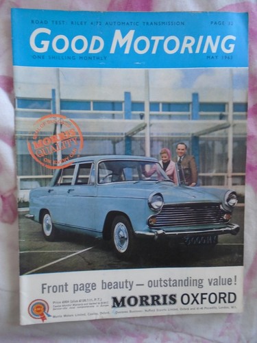 Good motoring may 1963 - may, riley