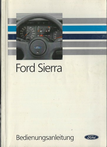 Ford sierra 1992 owners - ford,