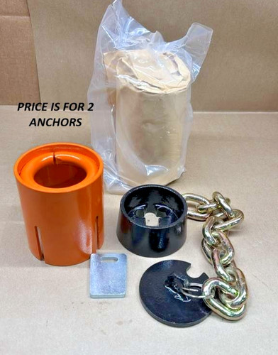 Floor anchor pot frame - anchor,