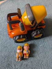 ELC HAPPYLAND Cement Mixer With Lights Sounds & Two Construction Figures