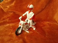 Toy Story 4 Duke Caboom Stuntman Collectible Action Figure And Working Bike 
