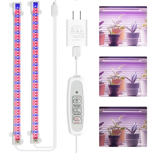 Indoor grow light strip with - light,