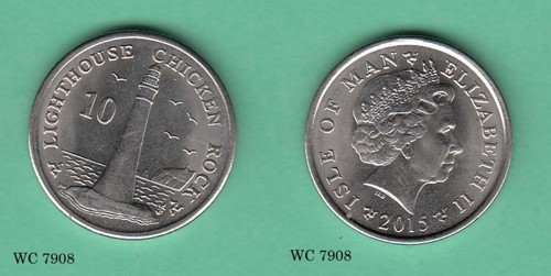 Isle man 10p - man,