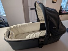 Joie Chrome Carry Cot Moonlight blue/grey Used Excellent +mattress +rain cover 